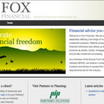 Financial services web site