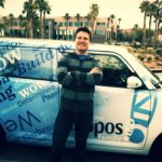 Getting dropped off by Zappos shuttle