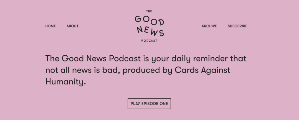 The Cards Against Humanity podcast hosted on Transistor.fm